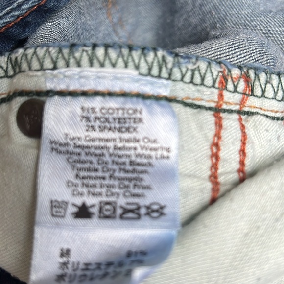 Eddie Bauer Curvy Straight Specially Dyed Petite Jeans Sz 10 P - Picture 6 of 8